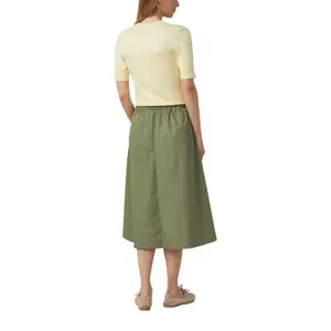 Midikleid aus Baumwolle mit elastischem Bund und paspelierten Taschen Damen s.Oliver image-5