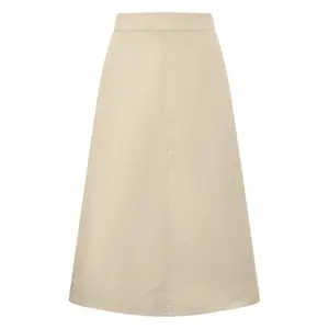 Midikleid aus Baumwolle mit elastischem Bund und paspelierten Taschen Damen s.Oliver image-0