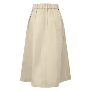 Midikleid aus Baumwolle mit elastischem Bund und paspelierten Taschen Damen s.Oliver image-1