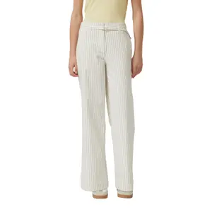 Dame brede broek met stoffen riem s.Oliver image-2