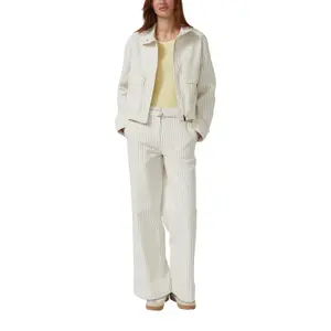 Dame brede broek met stoffen riem s.Oliver image-6