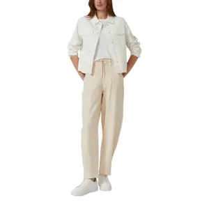 Hosen in 7/8-Länge, gefärbt mit Kordelzug für Damen s.Oliver image-6