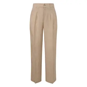 Leinenhose mit Falten Damen s.Oliver image-0