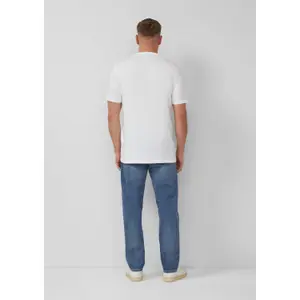 Cotton Jersey T-Shirt with Logo Artwork s.Oliver image-4