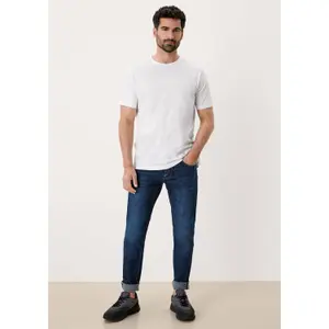 Cotton Jersey T-Shirt with Logo Artwork s.Oliver image-6