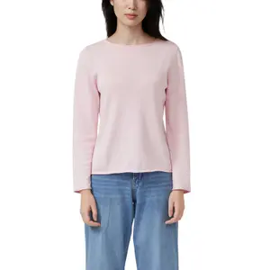 Jersey de algodón y viscosa mezclados mujer s.Oliver image-2