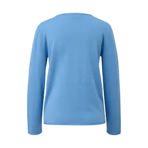 Jersey de algodón y viscosa mezclados mujer s.Oliver image-1