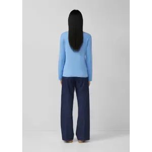 Jersey de algodón y viscosa mezclados mujer s.Oliver image-4