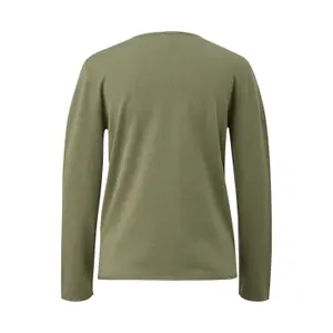 Jersey de algodón y viscosa mezclados mujer s.Oliver image-1