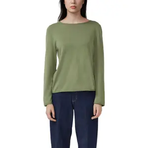 Jersey de algodón y viscosa mezclados mujer s.Oliver image-2