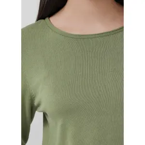 Jersey de algodón y viscosa mezclados mujer s.Oliver image-3