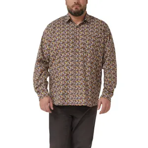 Shirt with All-Over Print and Chest Pocket s.Oliver image-2