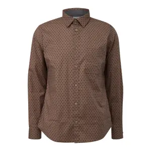 Shirt with All-Over Print and Chest Pocket s.Oliver image-0
