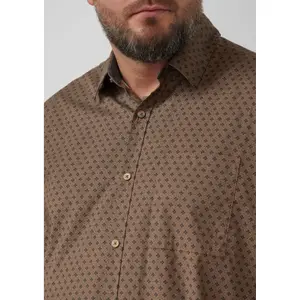 Shirt with All-Over Print and Chest Pocket s.Oliver image-3