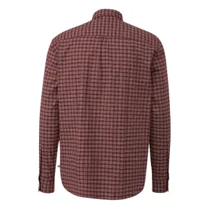 Check Shirt with Button-Down Collar and Curved Hem s.Oliver image-1