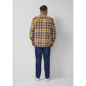 Check Shirt with Button-Down Collar and Curved Hem s.Oliver image-4