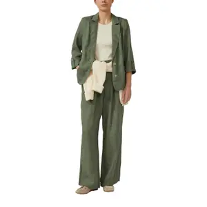Langärmlige Leinenjacke mit Klappentaschen und Reverskragen für Damen s.Oliver image-6