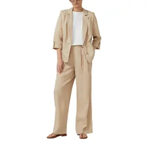 Langärmlige Leinenjacke mit Klappentaschen und Reverskragen für Damen s.Oliver image-6