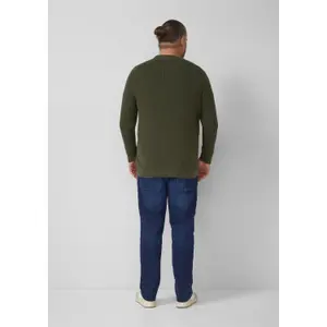 Pullover mit Rundhalsausschnitt und strukturiertem Muster s.Oliver image-4