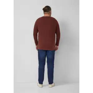 Cotton Sweatshirt with Logo and Raglan Sleeves s.Oliver image-4