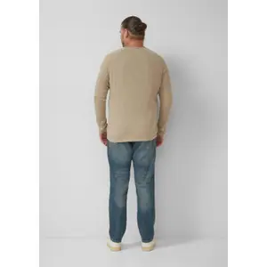 Cotton Sweatshirt with Logo and Raglan Sleeves s.Oliver image-4