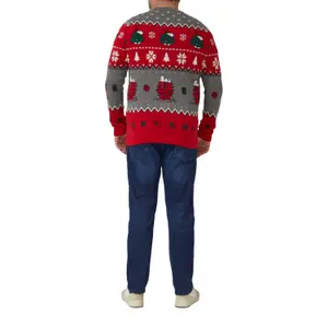 Maglione in maglia jacquard con motivi di Natale s.Oliver image-5