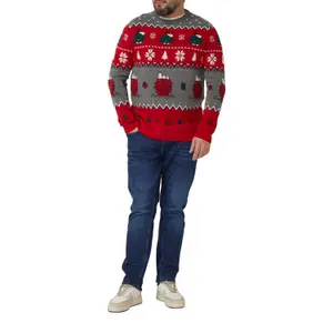 Maglione in maglia jacquard con motivi di Natale s.Oliver image-6