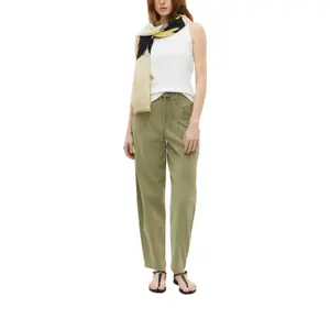 Bufanda floral de algodón y modal mezclados mujer s.Oliver image-4
