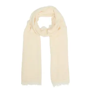 Lightweight Fabric Scarf with Lace Trim Women's s.Oliver image-1