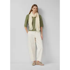 Lightweight Fabric Scarf with Lace Trim Women's s.Oliver image-6