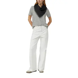 Lightweight Fabric Scarf with Lace Trim Women's s.Oliver image-4