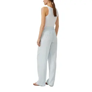 Leinenmix-Hose mit Rüschen und elastischem Bund für Frauen s.Oliver image-5