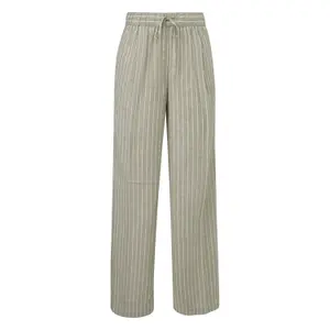 Leinenmix-Hose mit Rüschen und elastischem Bund für Frauen s.Oliver image-0