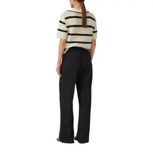 Leinenmix-Hose mit Rüschen und elastischem Bund für Frauen s.Oliver image-5