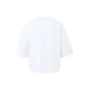 Oversize T-shirt από μαλακό βαμβακερό interlock με εφαρμογή λογότυπο γυναίκες s.Oliver image-1