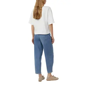 Oversize T-shirt από μαλακό βαμβακερό interlock με εφαρμογή λογότυπο γυναίκες s.Oliver image-5