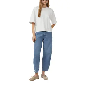 Oversize T-shirt από μαλακό βαμβακερό interlock με εφαρμογή λογότυπο γυναίκες s.Oliver image-6