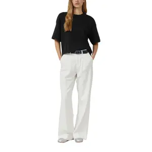Oversize T-shirt από μαλακό βαμβακερό interlock με εφαρμογή λογότυπο γυναίκες s.Oliver image-6