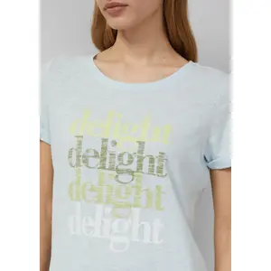 T-shirt από απαλό βαμβακερό jersey με εκτύπωση μπροστά γυναικείο s.Oliver image-3
