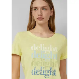 T-shirt από απαλό βαμβακερό jersey με εκτύπωση μπροστά γυναικείο s.Oliver image-3