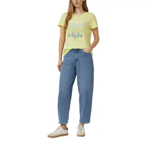 T-shirt από απαλό βαμβακερό jersey με εκτύπωση μπροστά γυναικείο s.Oliver image-6