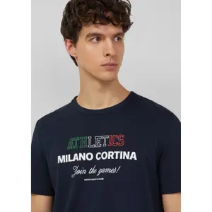 T-shirt από παχύ τζέρσεϊ με artwork s.Oliver image-3