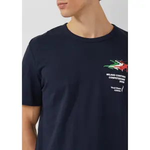 T-shirt από παχύ τζέρσεϊ με artwork s.Oliver image-3
