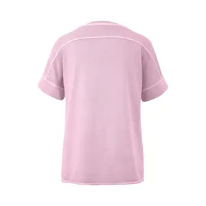 T-shirt χαλαρή κοπή τυπωμένο κομμάτι με ανοιχτό στρίφωμα γυναίκα s.Oliver image-1