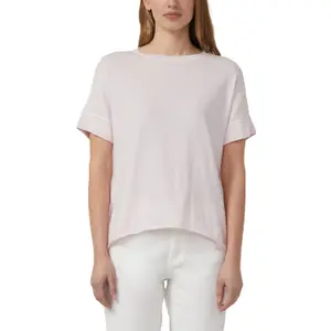 T-shirt χαλαρή κοπή τυπωμένο κομμάτι με ανοιχτό στρίφωμα γυναίκα s.Oliver image-2