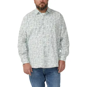 Long Sleeve Shirt with All-Over Print and Italian Collar s.Oliver image-2