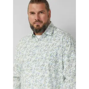 Long Sleeve Shirt with All-Over Print and Italian Collar s.Oliver image-3