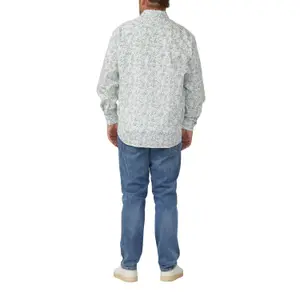 Long Sleeve Shirt with All-Over Print and Italian Collar s.Oliver image-5