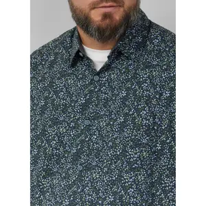 Long Sleeve Shirt with All-Over Print and Italian Collar s.Oliver image-3
