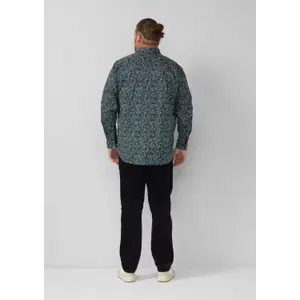 Long Sleeve Shirt with All-Over Print and Italian Collar s.Oliver image-4